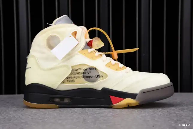 Rep TBK Retro DH8565-100 OFF-WHITE 5 Jordan Sail 0524